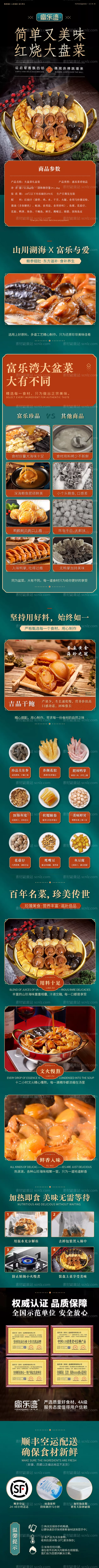 素材能量站-餐饮产品电商详情页