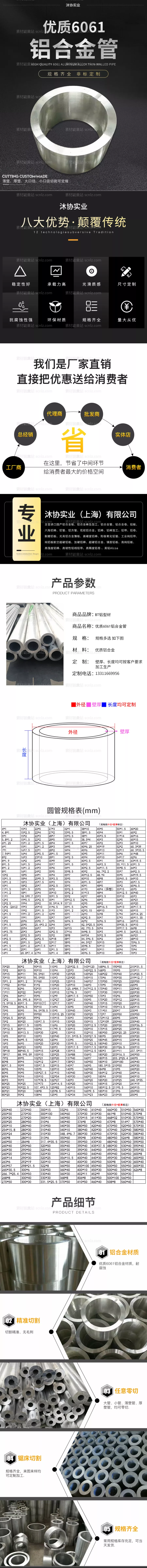 素材能量站-铝合金管电商详情页