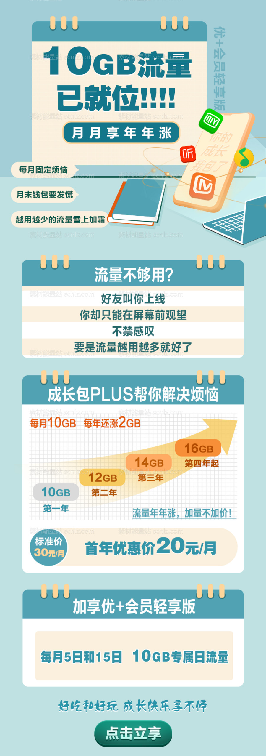 素材能量站-成长包推文