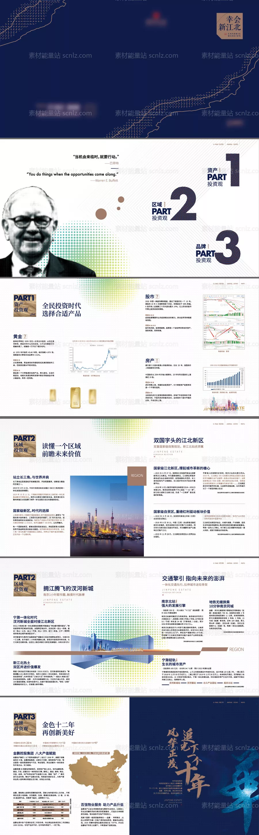 素材能量站-地产投资招商手册楼书