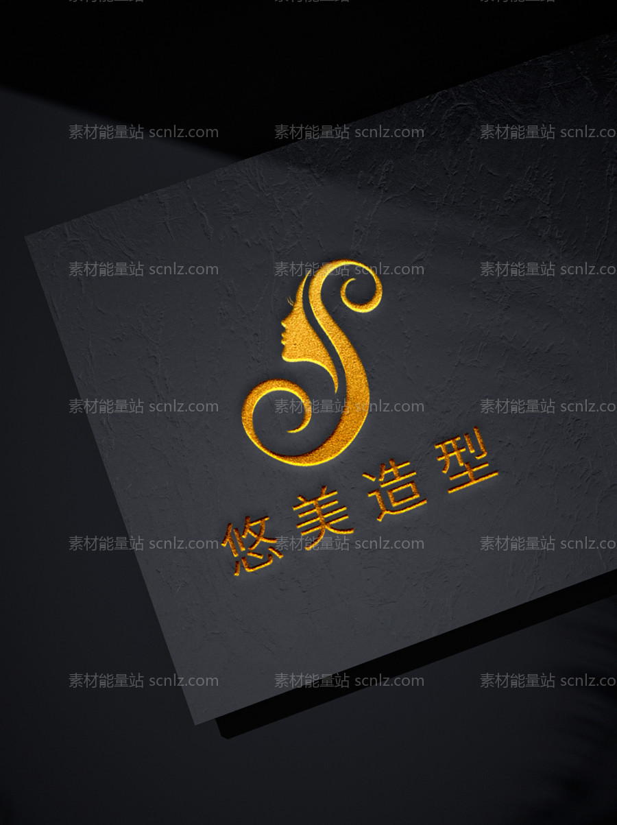 素材能量站-美业、造型、美发、logo