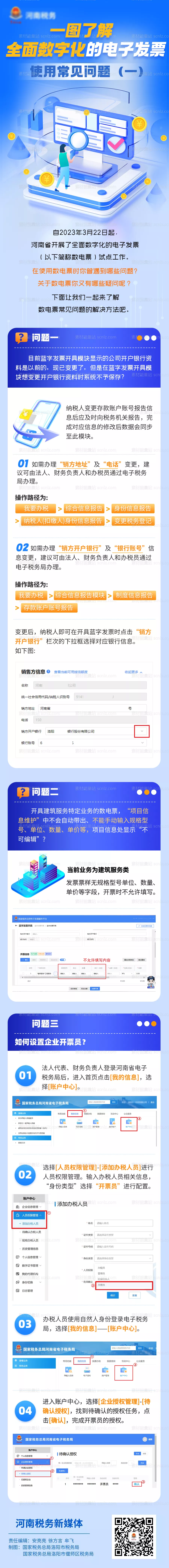 素材能量站-税务表报长图图解报告