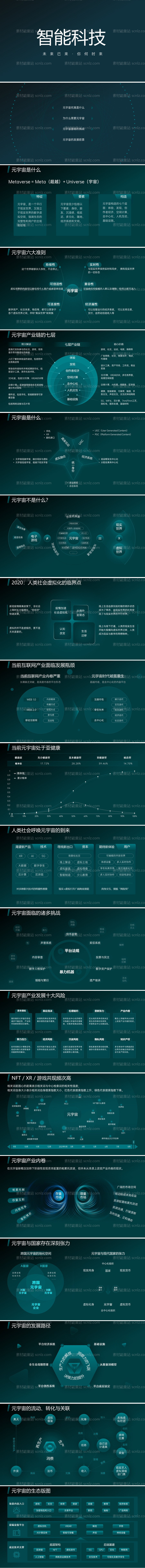 素材能量站-极简智能科技风ppt