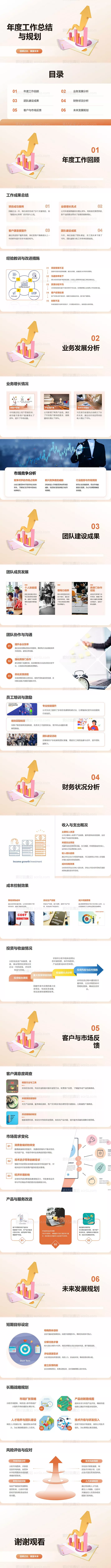 素材能量站-年度工作总结PPT