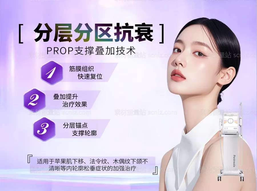 素材能量站-分层抗衰banner