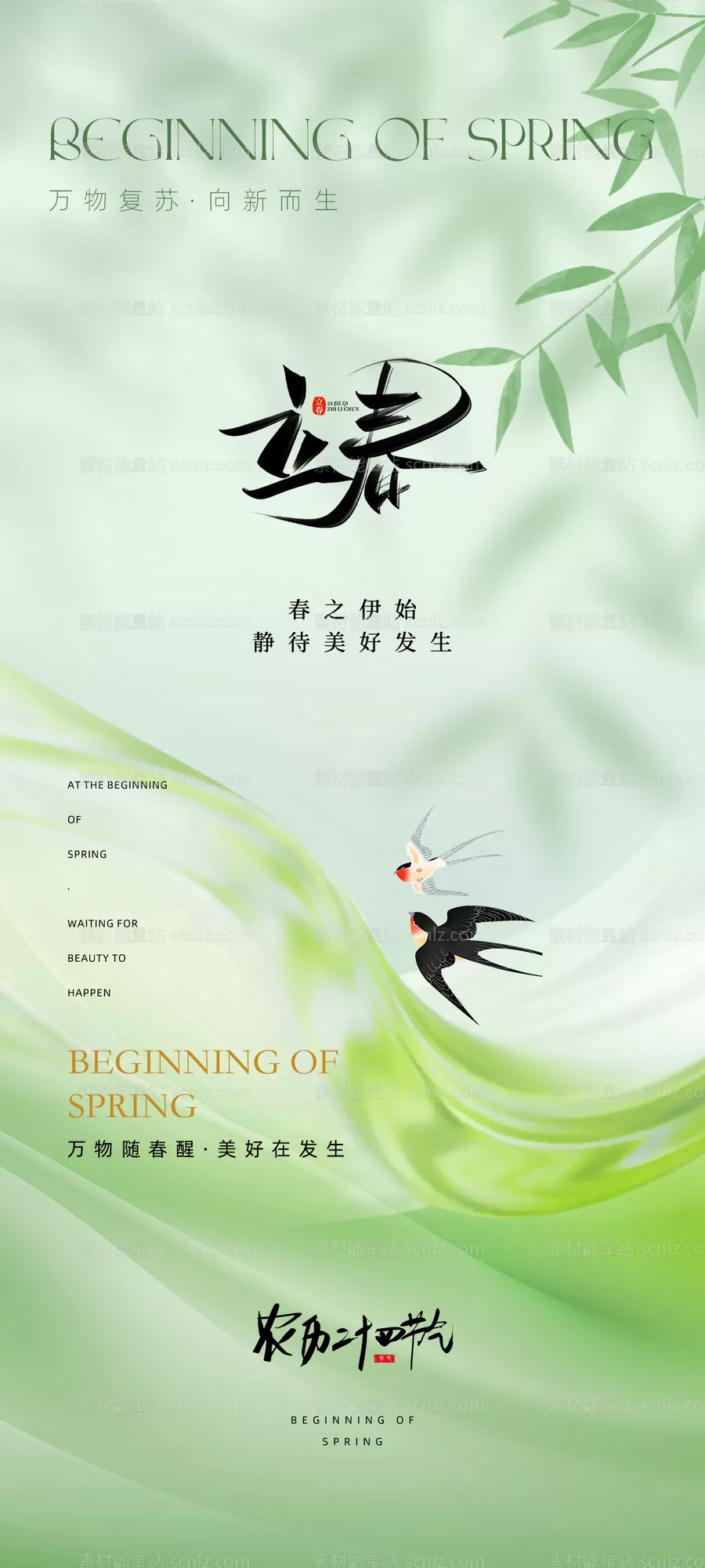 素材能量站-立春