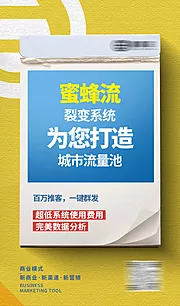 素材能量站-商家流量池创意海报