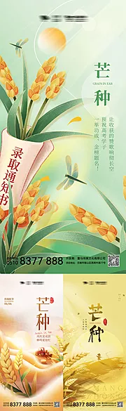 素材能量站-芒种节气