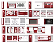 素材能量站-廉政教育中心展厅