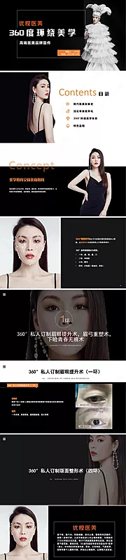 素材能量站-医美品牌介绍ppt