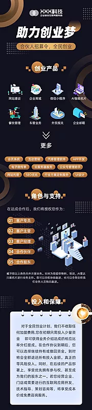 素材能量站-创业长图