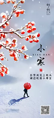 素材能量站-二十四节气小寒