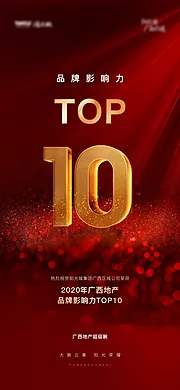 素材能量站-地产品牌影响力TOP10