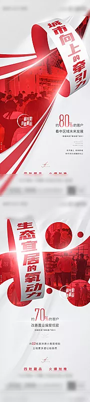 素材能量站-地产创意热销卖压人气大字报