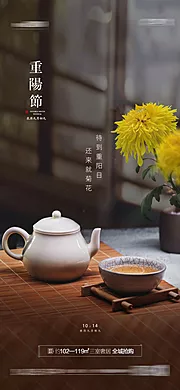 素材能量站-重阳节海报