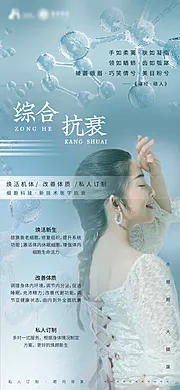 素材能量站-医美抗衰项目海报