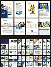 素材能量站-企业高端招商制作公司宣传册