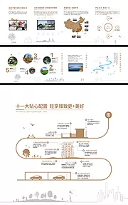 素材能量站-地产看房通道企业文化品背景板