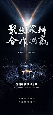 素材能量站-地产土拍拿地喜报