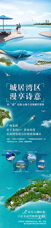 素材能量站-海居地产价值点海报长图