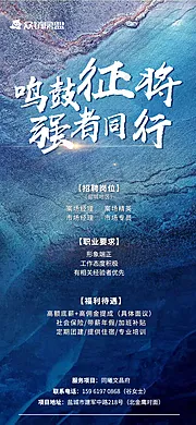 素材能量站-地产招聘海报