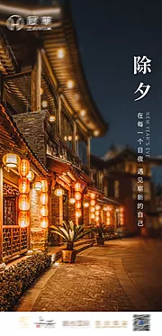 素材能量站-除夕移动海报