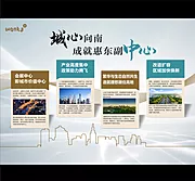 素材能量站-房地产案场土地价值展板