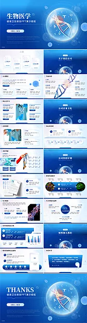 素材能量站-生物医学公司校招PPT