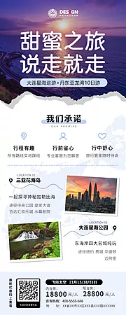 素材能量站-旅行 旅游 线路图 出游