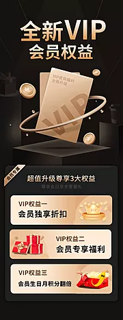 素材能量站-全新vip会员权益黑金卡