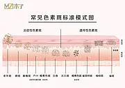 素材能量站-常见色素斑标准模式图