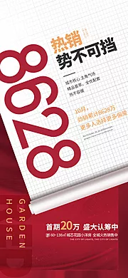 素材能量站-地产住宅大卖促销热销热卖特价海报