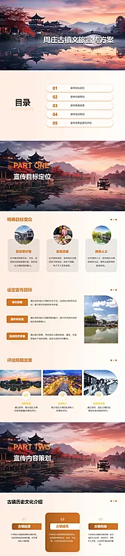 素材能量站-周庄古镇文旅宣传方案PPT