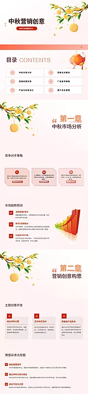 素材能量站-中秋营销创意活动策划PPT